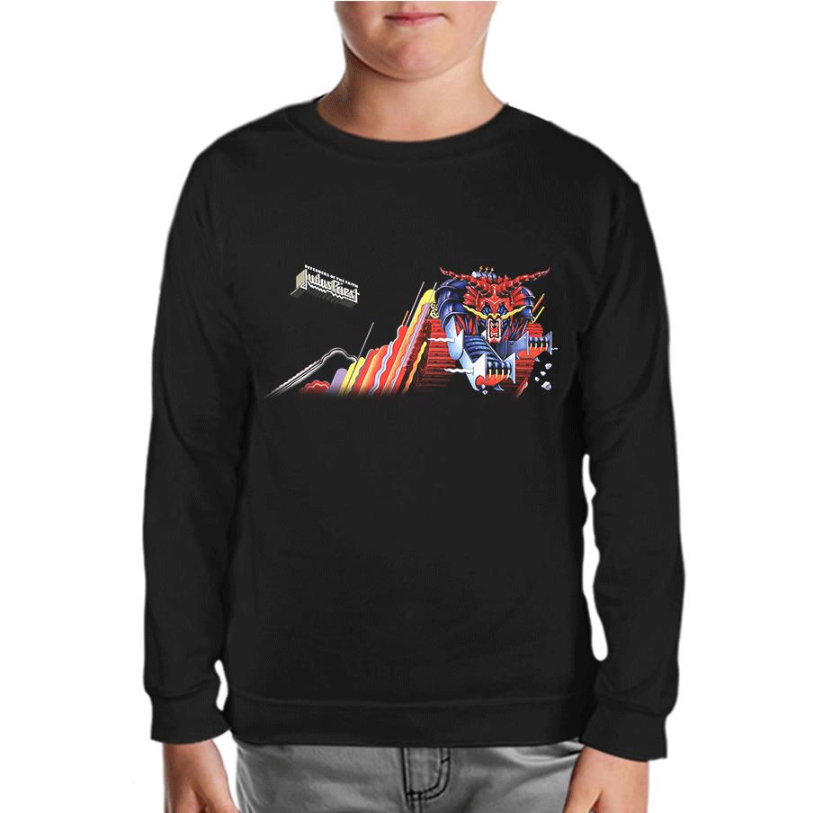 Judas Priest - Defenders of the Faith Black Kids Sweatshirt