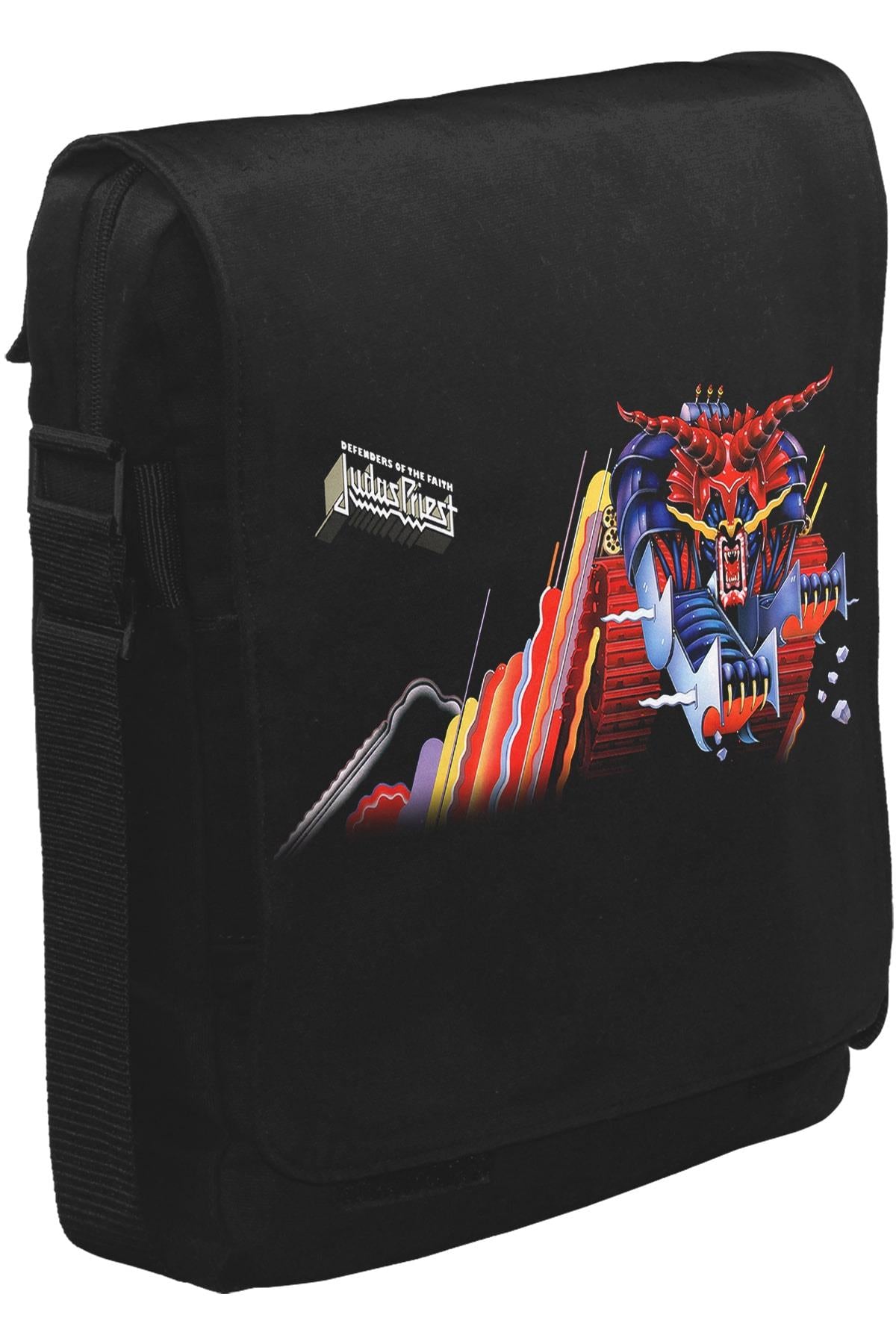 Judas Priest - Defenders of the Faith Unisex Siyah Postacı Çanta