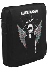 Jujutsu Kaisen - Kanat Unisex Siyah Postacı Çanta