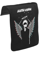Jujutsu Kaisen - Kanat Unisex Siyah Tak-Çıkar Postacı Çanta Kapağı CK-1713