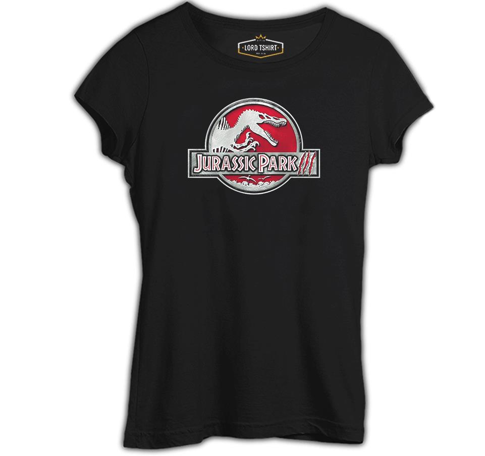 Jurassic Park - Logo Black Women's Tshirt