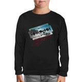 Jusdas Priest - British Steel Black Kids Sweatshirt