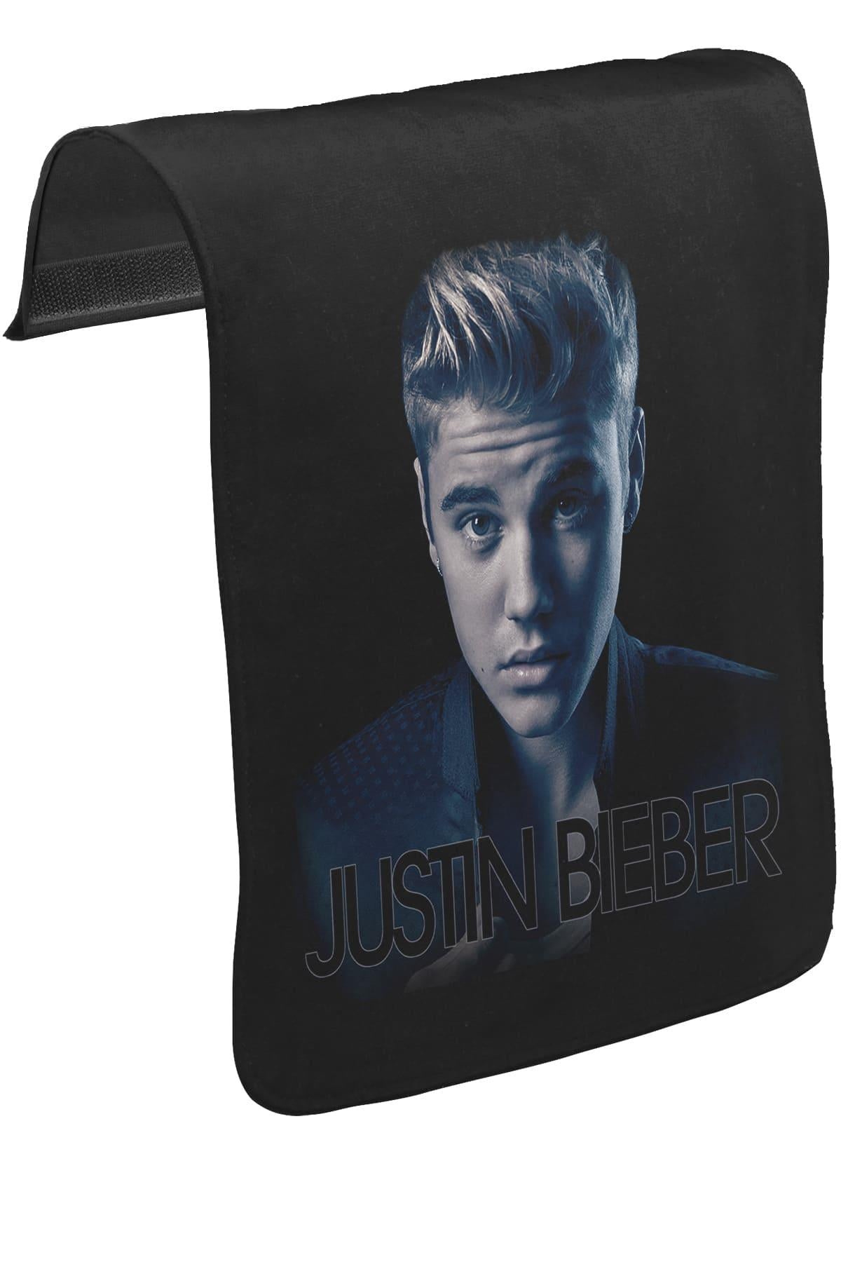 Justin Bieber II Unisex Siyah Tak-Çıkar Postacı Çanta Kapağı CK-450