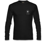Kalp - Kilitli Siyah Erkek Sweatshirt
