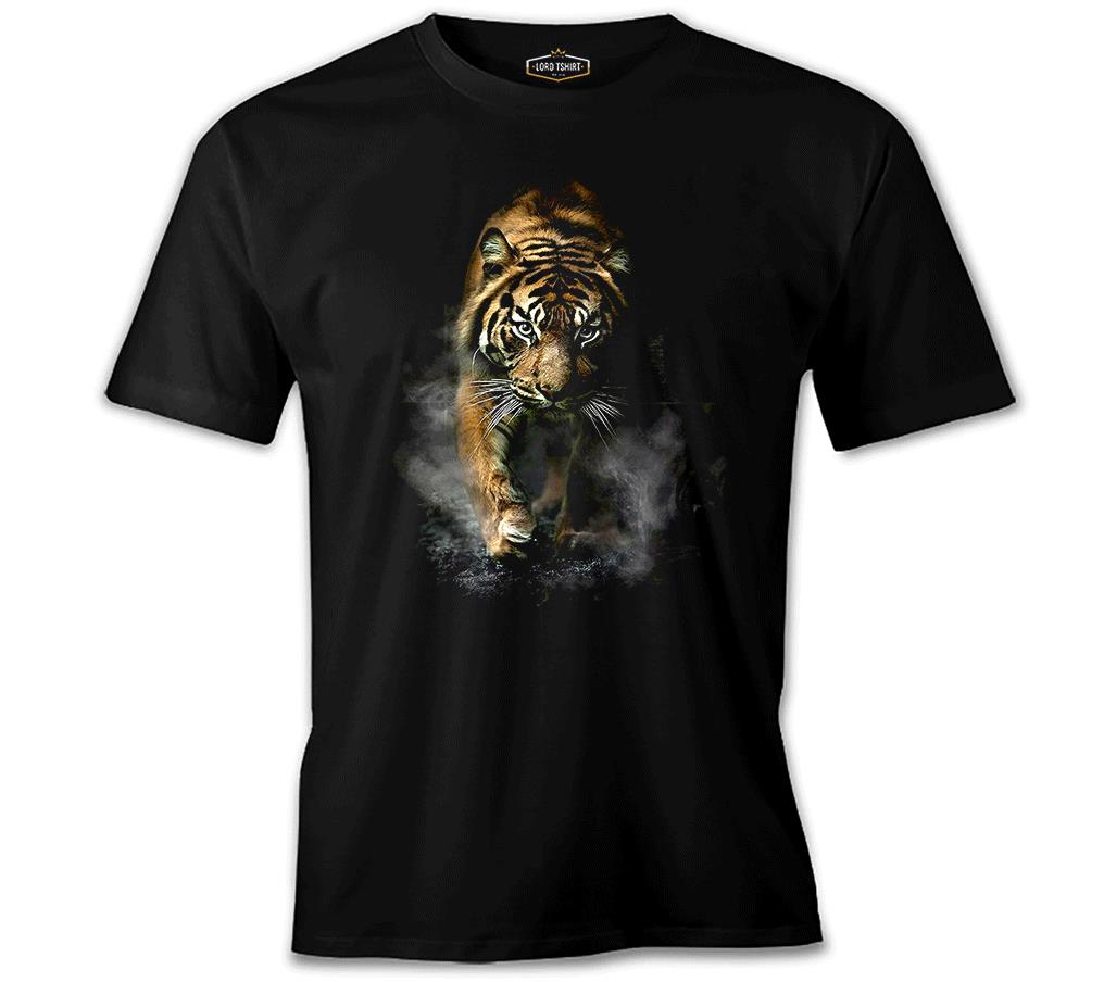 Kaplan 2 Siyah Erkek Tshirt