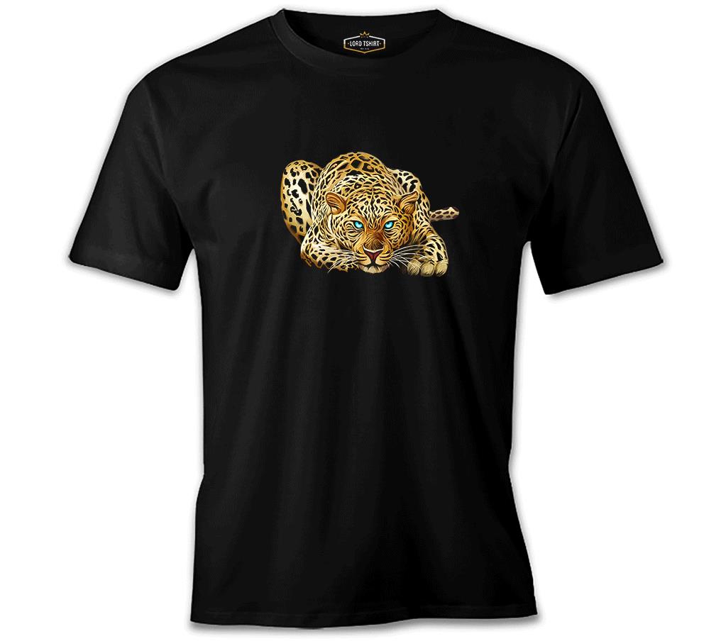 Kaplan - Look Siyah Erkek Tshirt