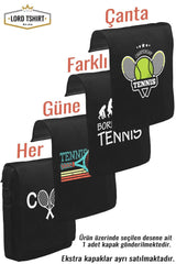 Kaplan - Look Unisex Siyah Postacı Çanta