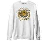 Tiger - Eighteen White Thick Sweatshirt