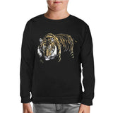 Tiger Black Kids Sweatshirt