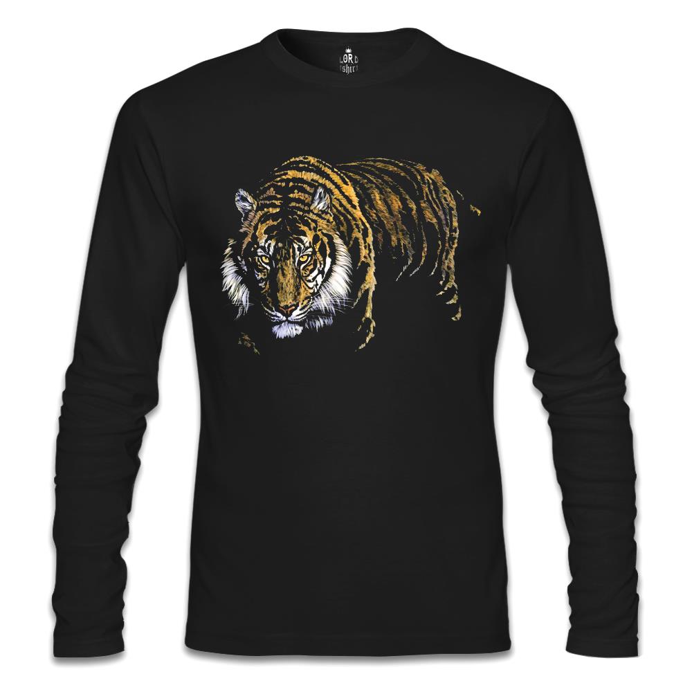 Tiger Black Men's Sweatshirt