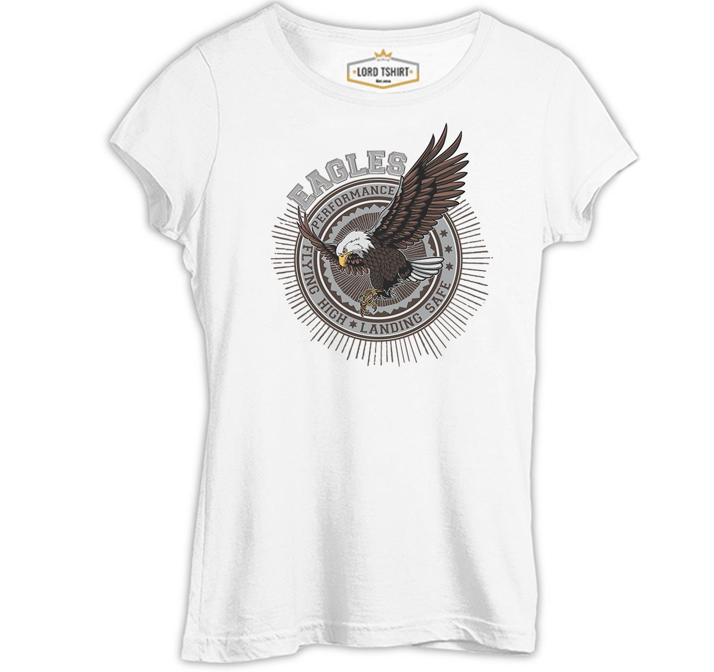 Eagle - Flying White Women's Tshirt