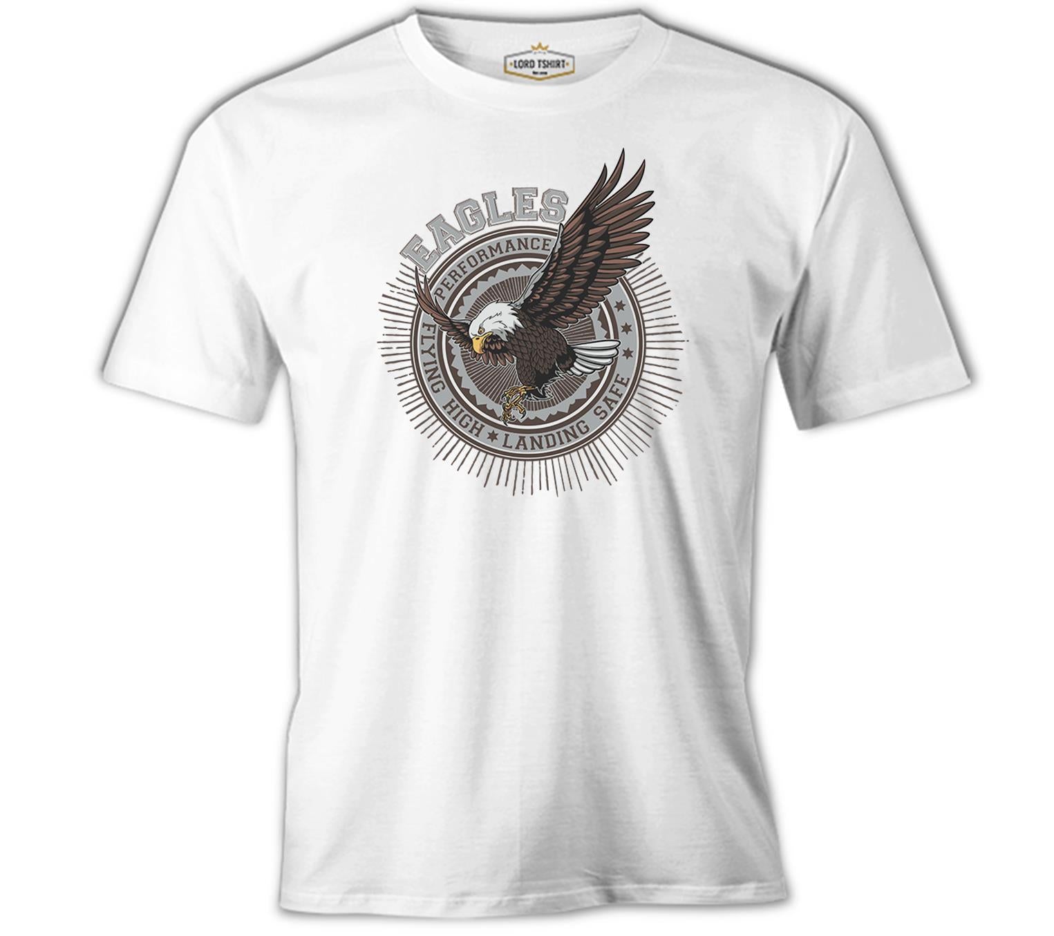 Eagle - Flying White Men's Tshirt 
