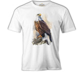 Eagle - Landing White Men's Tshirt 