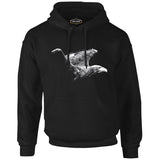 Eagle Black Men's Zipperless Hoodie