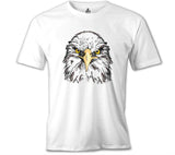 Eagle - Face White Men's Tshirt 