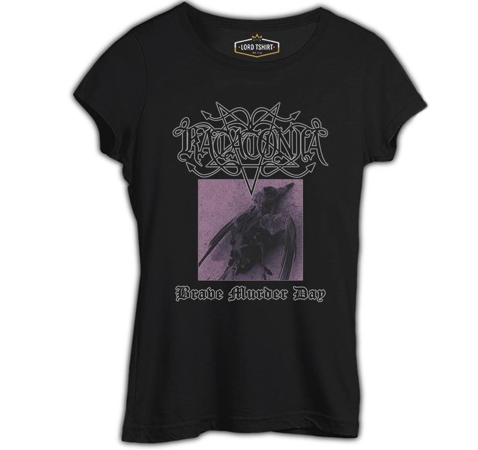 Katatonia - Murder Day Siyah Kadın Tshirt