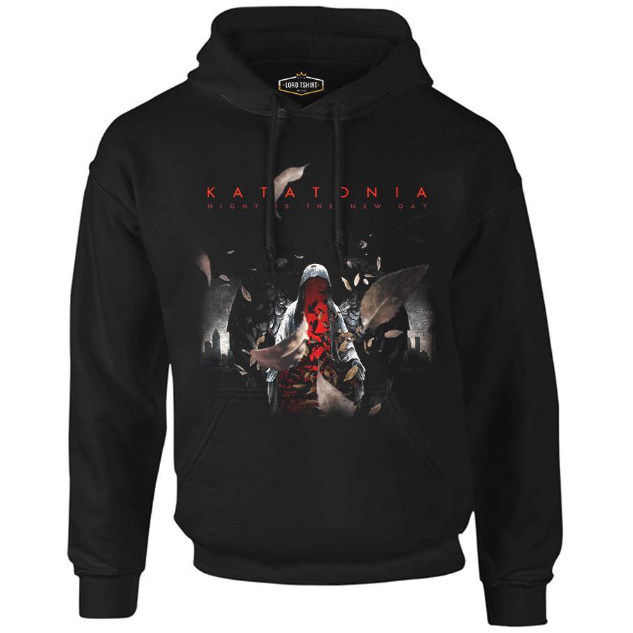 Katatonia - The Night is the New Day Siyah Erkek Fermuarsız Kapşonlu