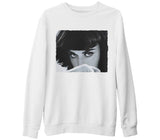 Katy Perry - It's Black Beyaz Kalın Sweatshirt