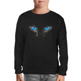 Cat II Black Kids Sweatshirt