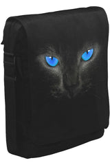 Kedi II Unisex Siyah Postacı Çanta