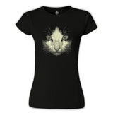Kedi Siyah Kadın Tshirt