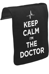 Keep Calm I am the Doctor Unisex Black Snap-On Messenger Bag Cover CK-1522 