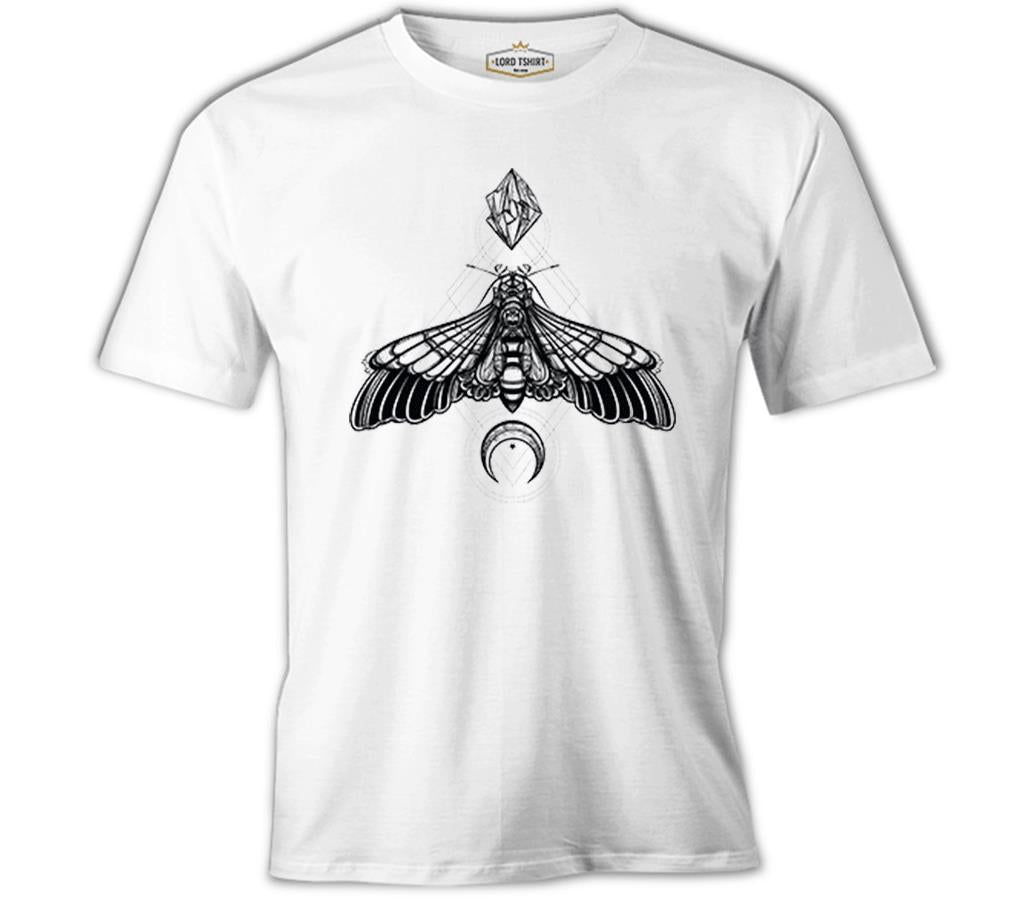 Kelebek - Death of an Insect Beyaz Erkek Tshirt