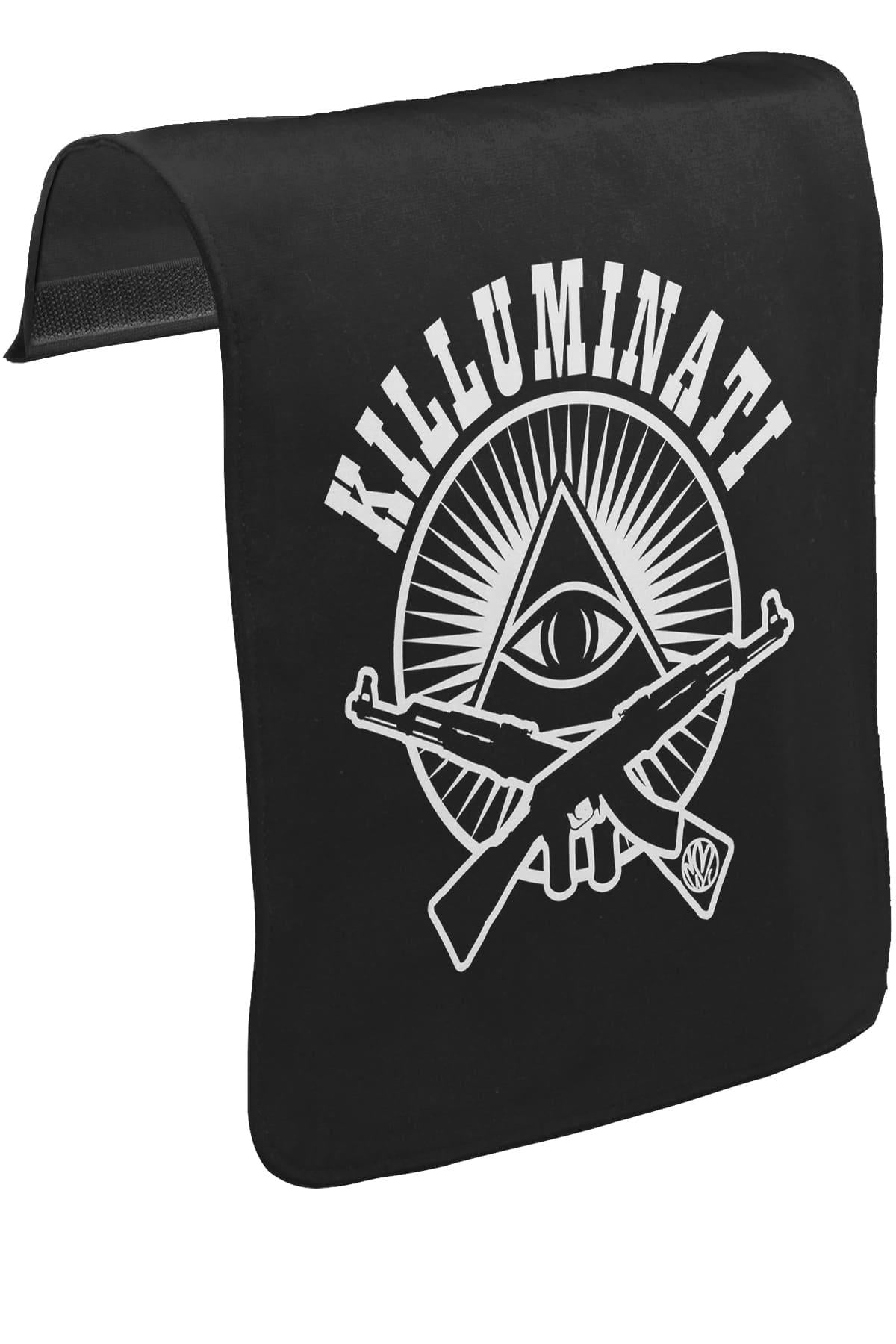 Killuminati Unisex Siyah Tak-Çıkar Postacı Çanta Kapağı CK-1021