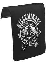 Killuminati Unisex Siyah Tak-Çıkar Postacı Çanta Kapağı CK-1021