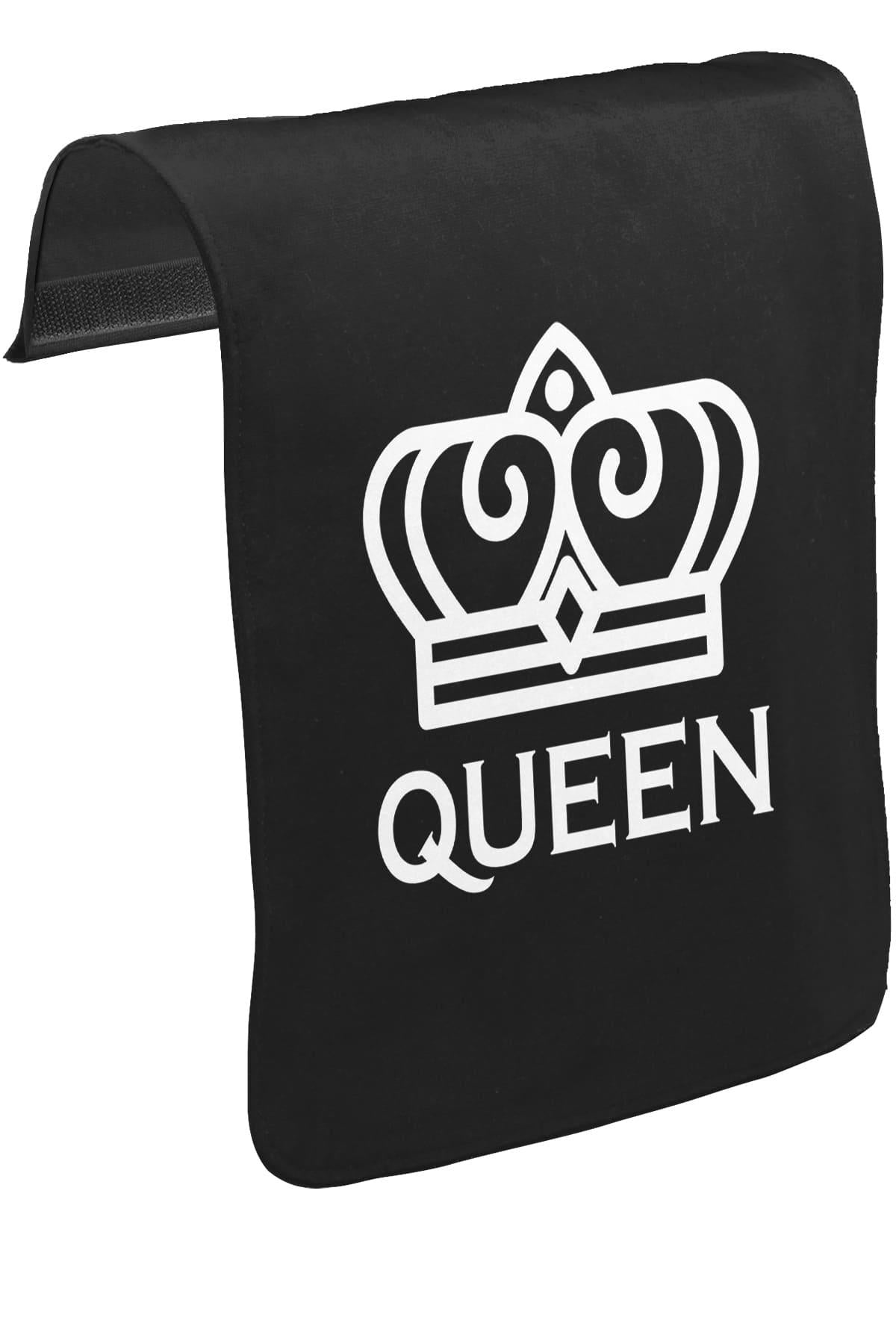 King and Queen - Queen Unisex Black Removable Messenger Bag Cover CK-1532 