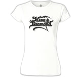 King Diamod - Logo Beyaz Kadın Tshirt