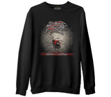 King Diamond  Siyah Erkek Kalın Sweatshirt