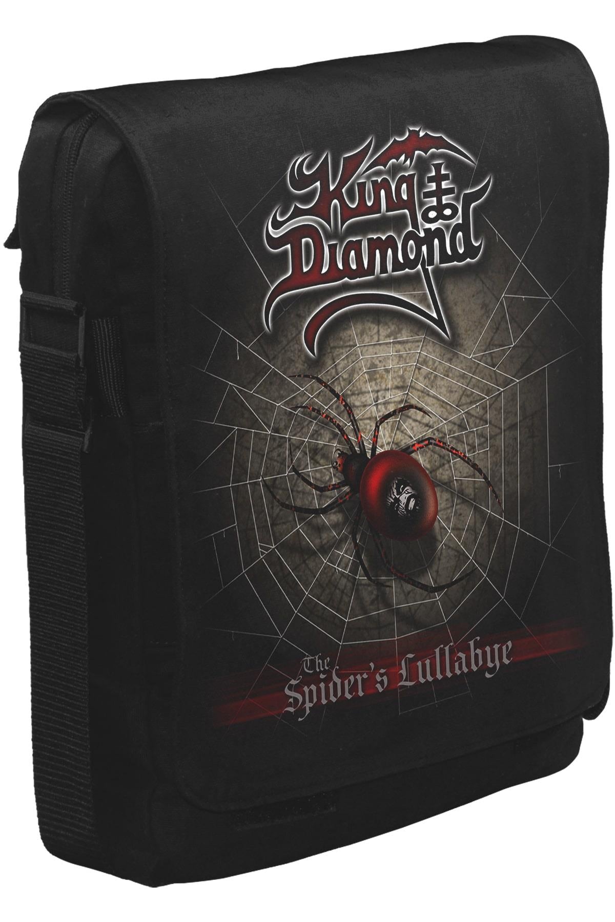 King Diamond Unisex Siyah Postacı Çanta