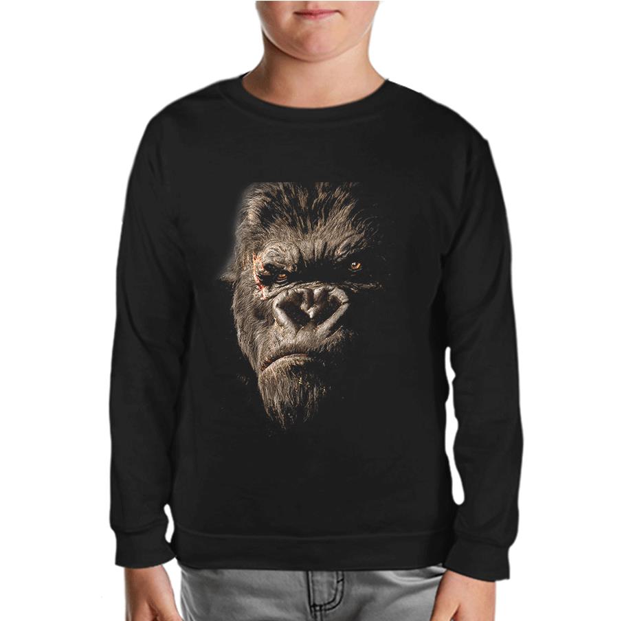 King Kong Black Kids Sweatshirt