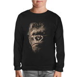 King Kong Black Kids Sweatshirt