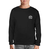 Kings Born in October - Logo Black Kids Sweatshirt
