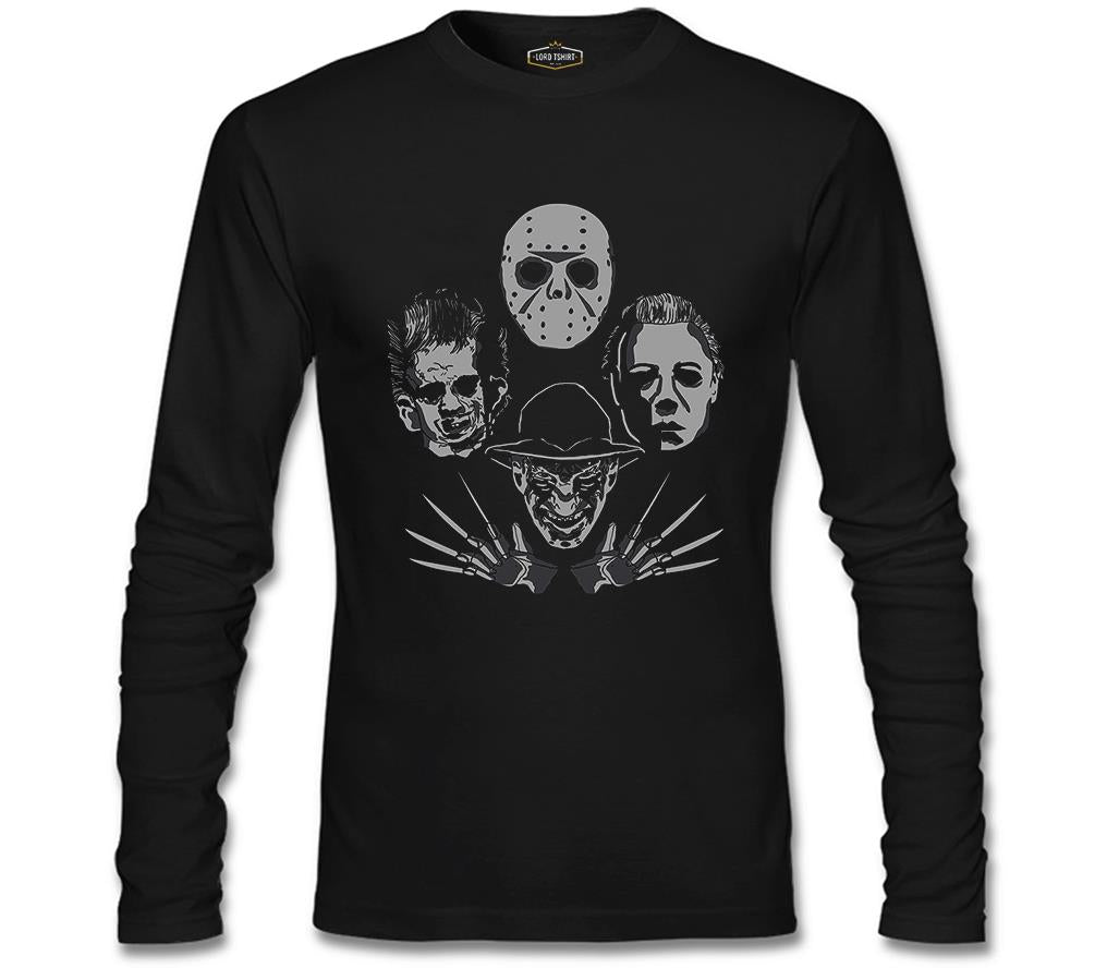 Kings of Horror Siyah Erkek Sweatshirt