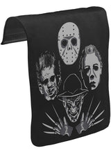 Kings of Horror Unisex Siyah Tak-Çıkar Postacı Çanta Kapağı CK-818