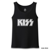 Kiss - Logo Siyah Erkek Atlet