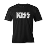 Kiss - Logo Siyah Erkek Tshirt