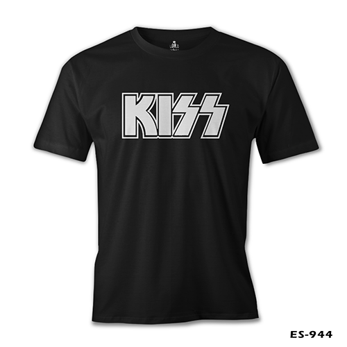 Kiss - Logo Siyah Erkek Tshirt