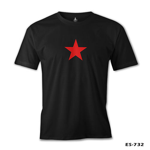 Red Star Black Men's Tshirt