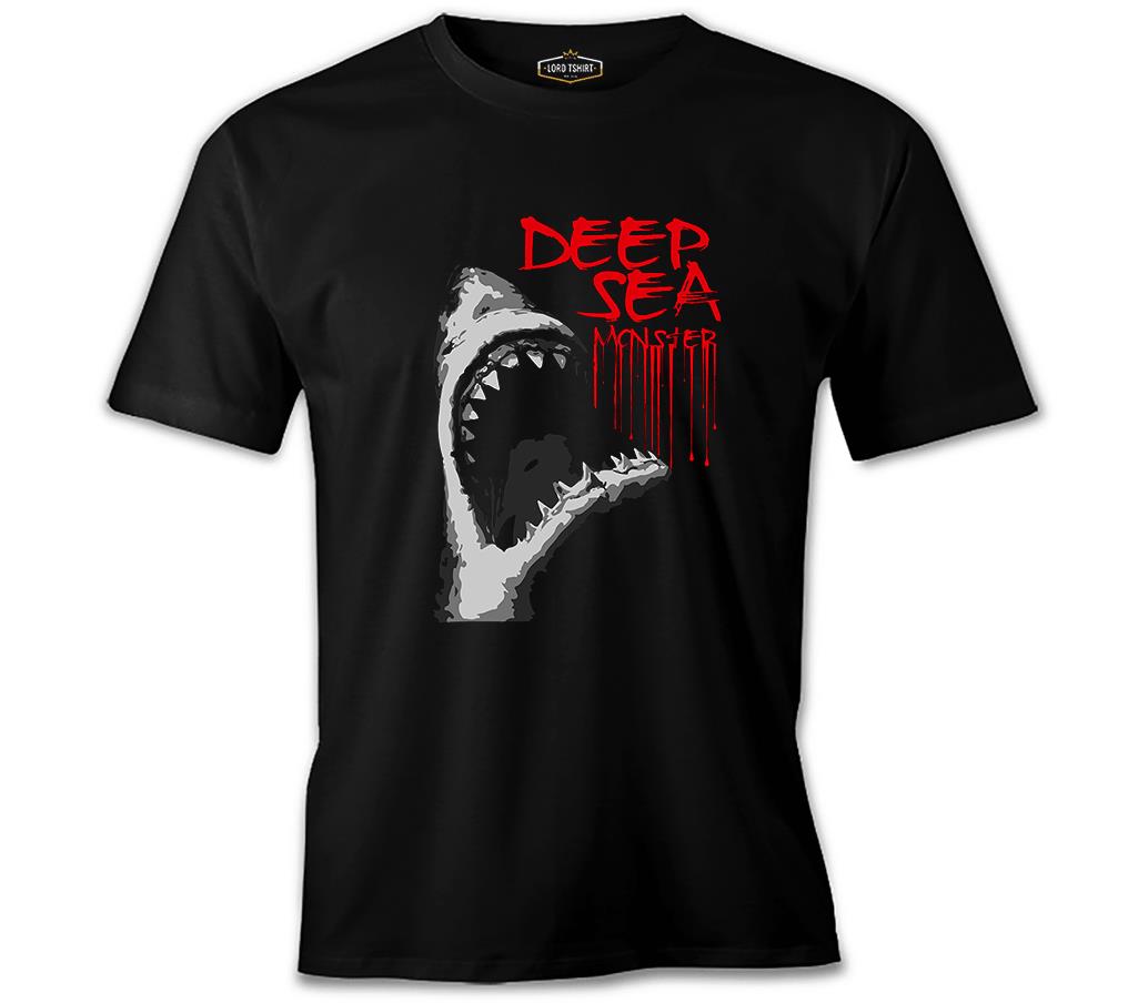 Shark - Sea Black Men's Tshirt