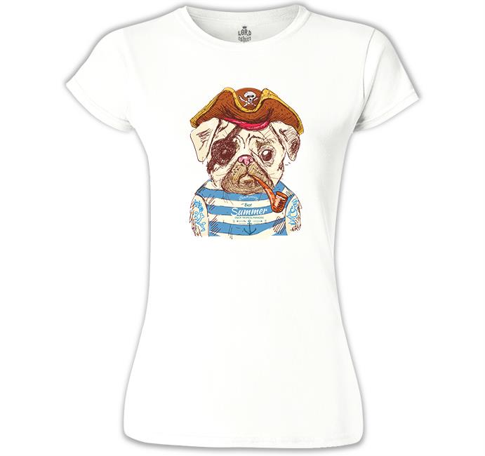 Dog - Pirate White Women's Tshirt