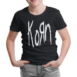 Korn - Logo Black Kids Tshirt