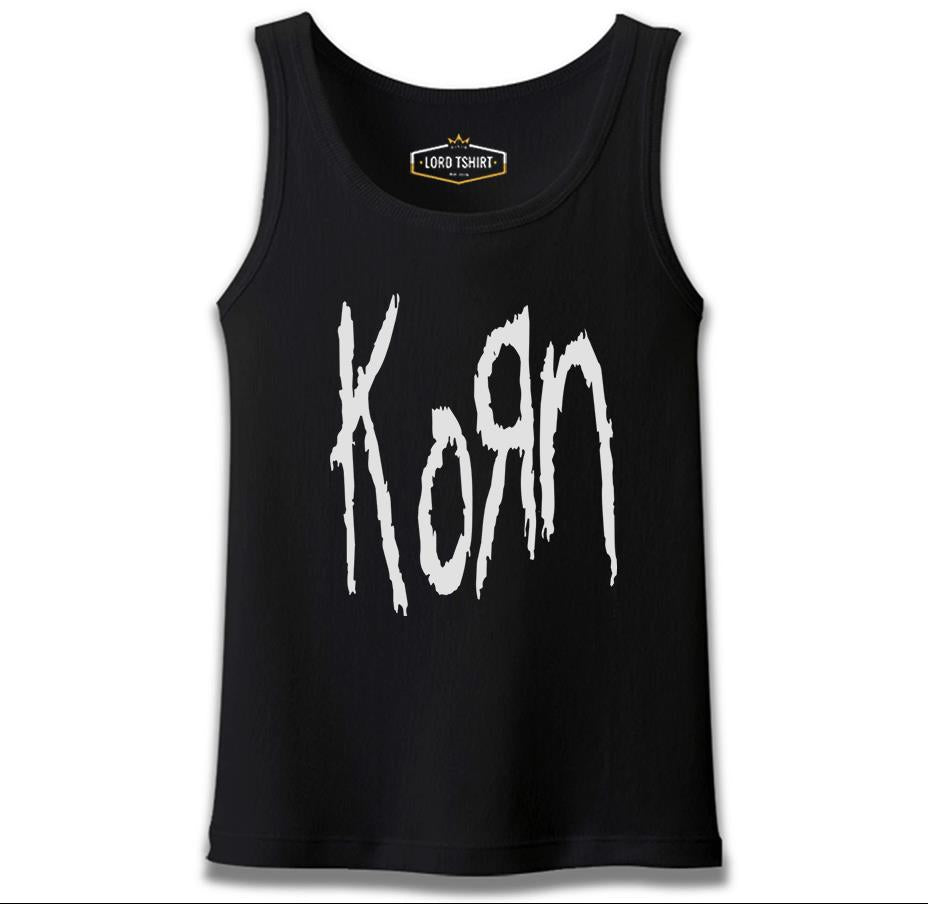Korn - Logo Siyah Erkek Atlet