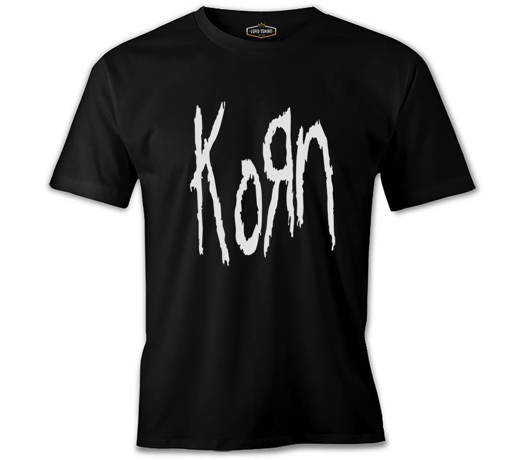 Korn - Logo Siyah Erkek Tshirt