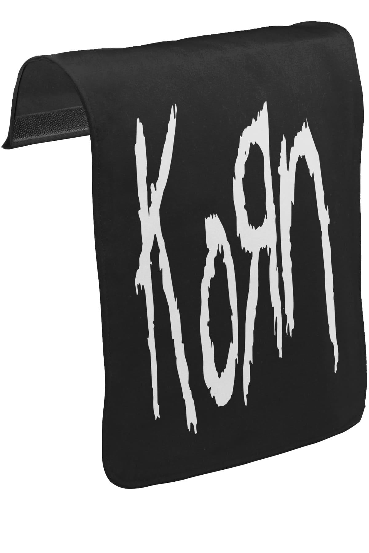 Korn - Logo Unisex Black Snap-On Messenger Bag Cover CK-1116 