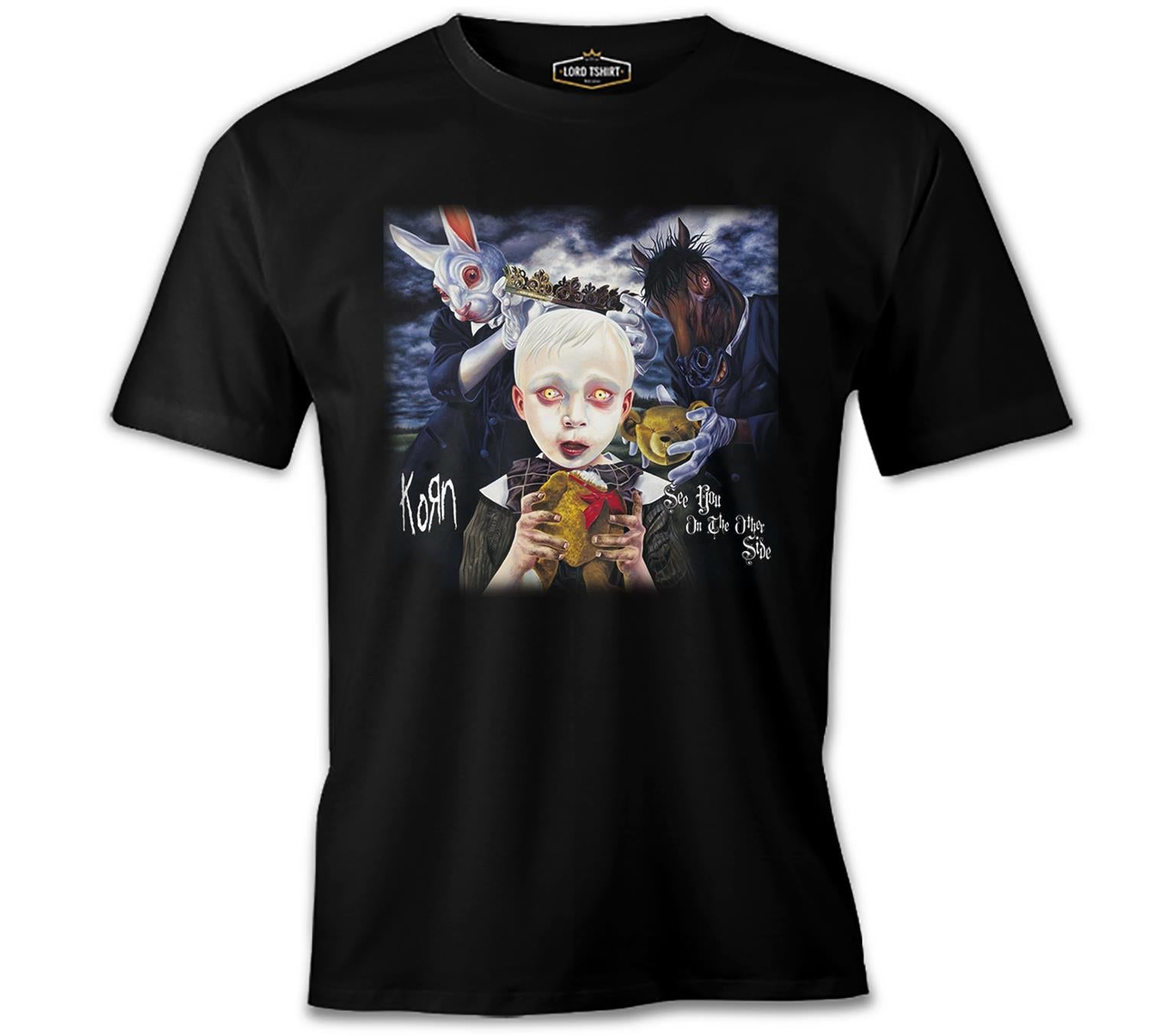 Korn - Other Side Siyah Erkek Tshirt