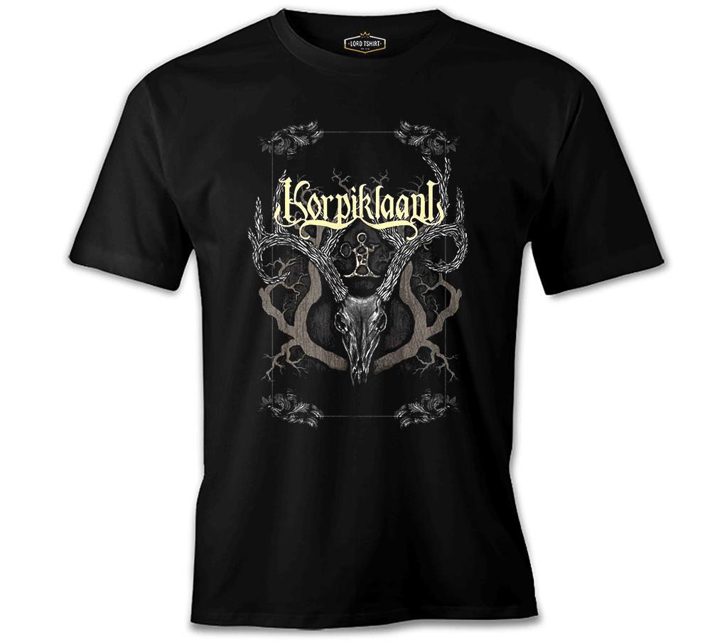 Korpiklaani - Dark Roots Siyah Erkek Tshirt